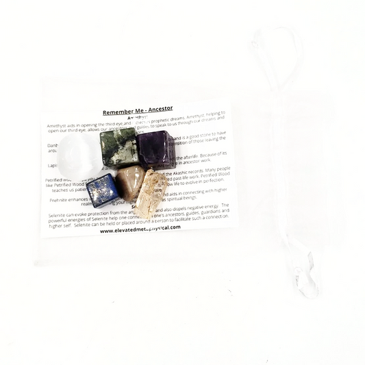 Remember Me - Ancestor Stone Set - Elevated Metaphysical