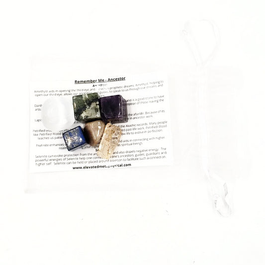 Remember Me - Ancestor Stone Set - Elevated Metaphysical