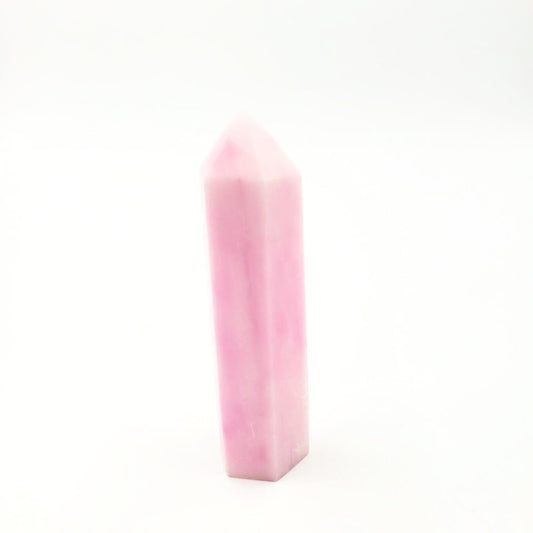 Pink Aragonite Tower Point 85-110mm - Elevated Metaphysical