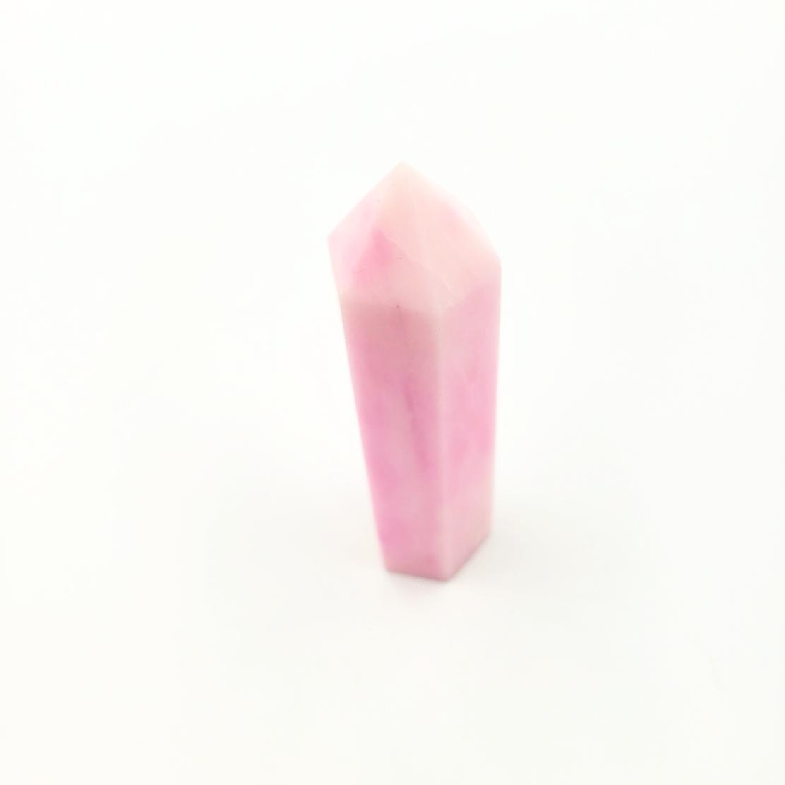 Pink Aragonite Tower Point 85-110mm - Elevated Metaphysical