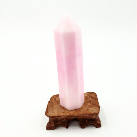 Pink Aragonite Tower Point 85-110mm - Elevated Metaphysical