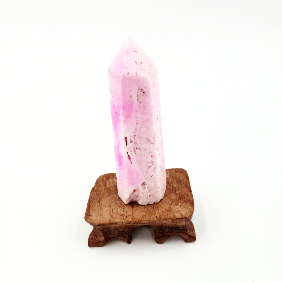 Pink Aragonite Tower Point 85-110mm - Elevated Metaphysical