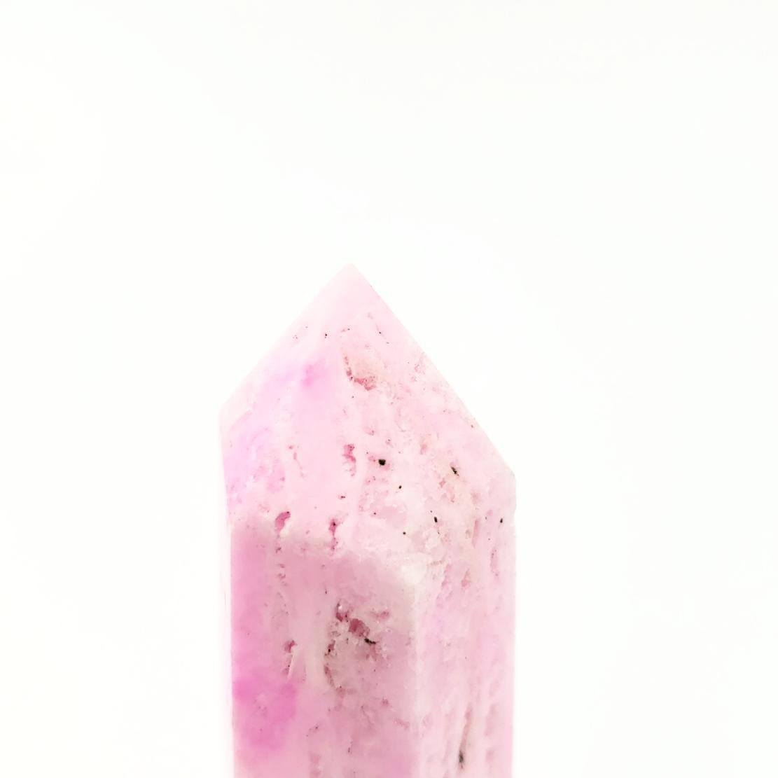 Pink Aragonite Tower Point 85-110mm - Elevated Metaphysical