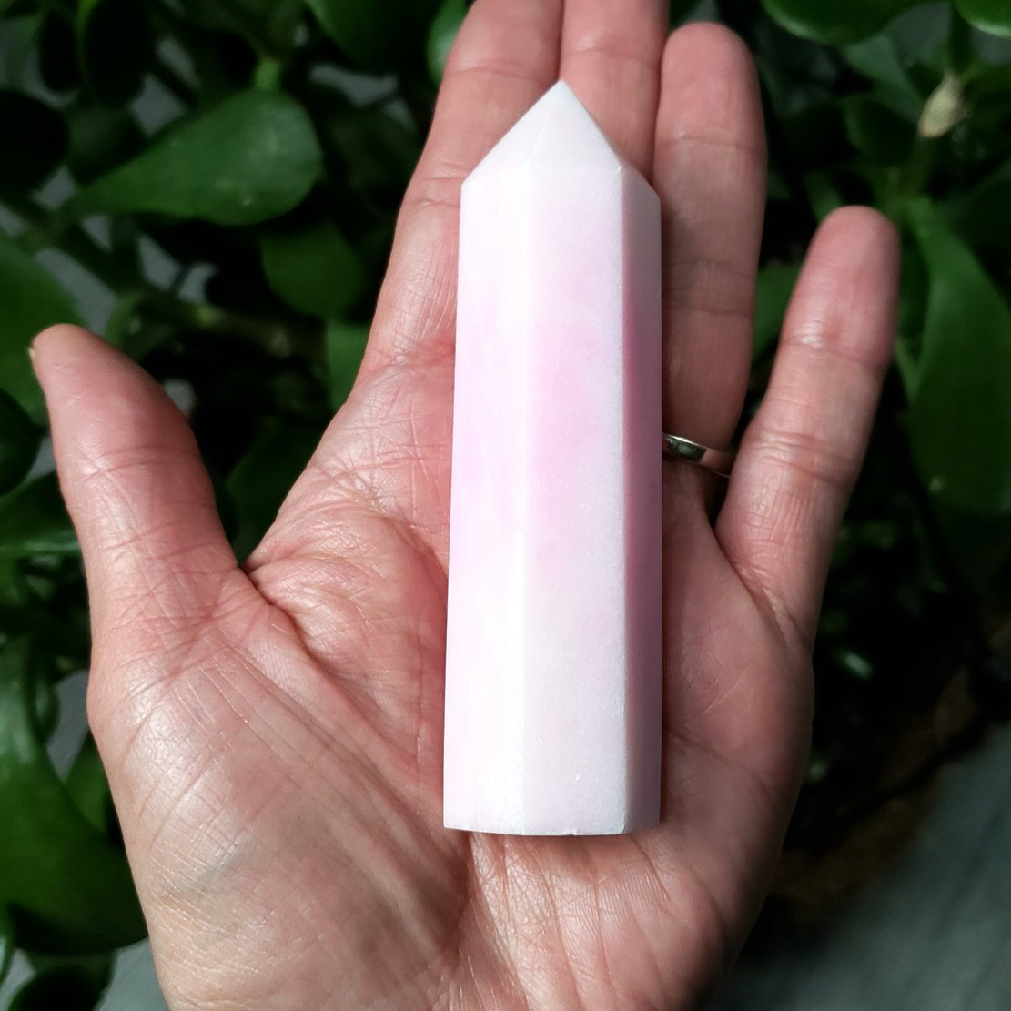 Pink Aragonite Tower Point 85-110mm - Elevated Metaphysical