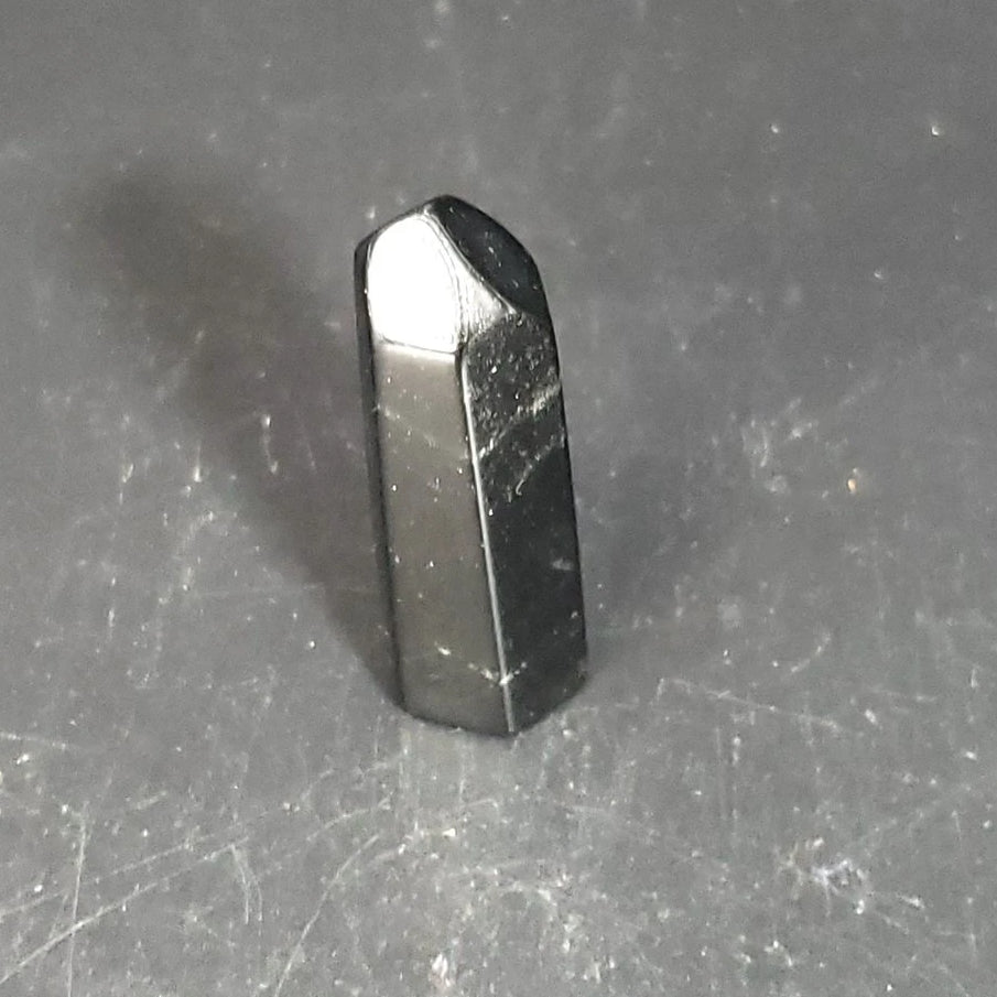 Black Obsidian Tower Mini Point - Elevated Metaphysical