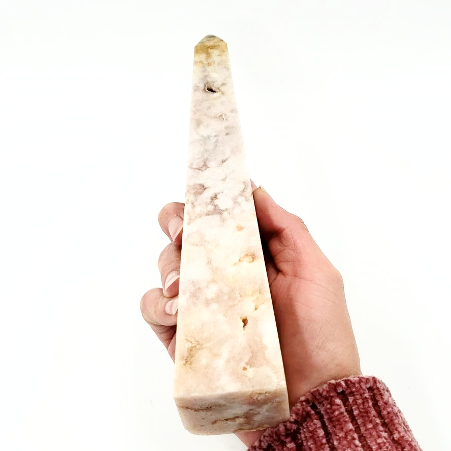 Pink Amethyst Tower Polished kg lbs - Elevated Metaphysical