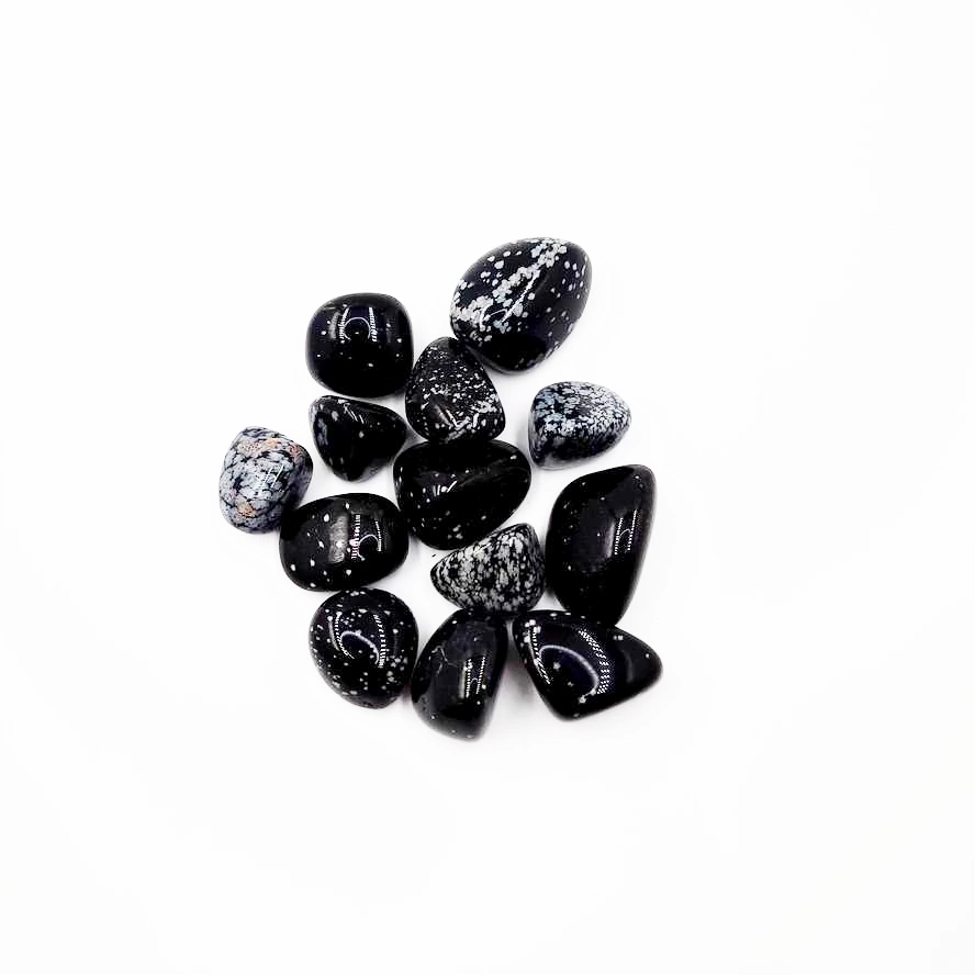 Snowflake Obsidian Tumbled Stone HQ