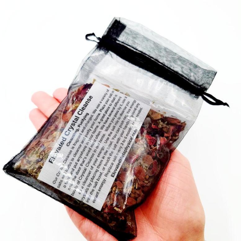 Elevated Crystal Cleanse &Herbal Salt Bath
