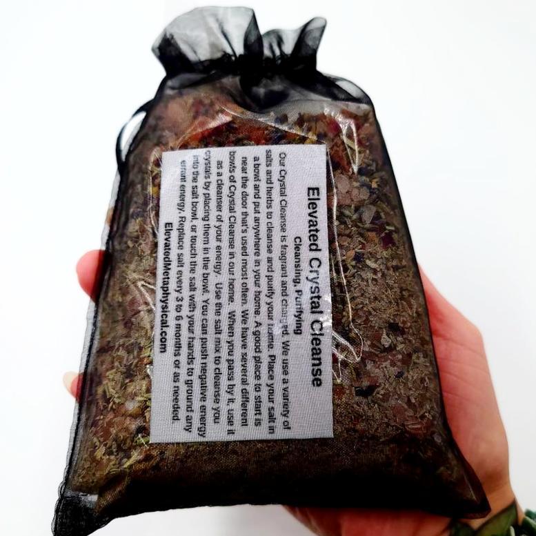 Elevated Crystal Cleanse &Herbal Salt Bath