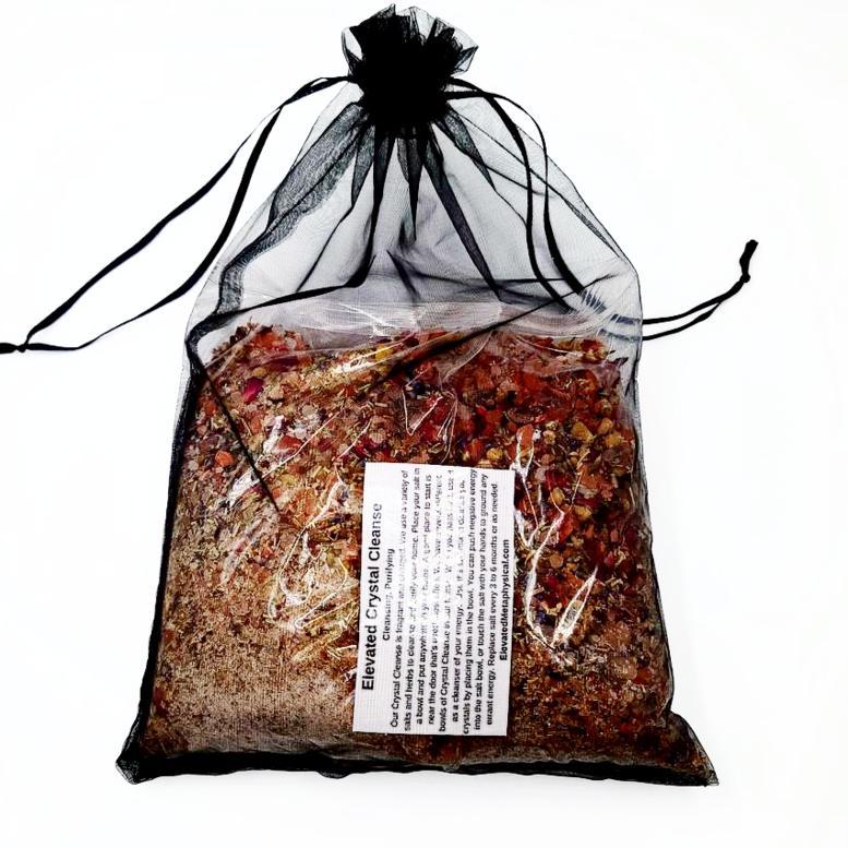 Elevated Crystal Cleanse &Herbal Salt Bath