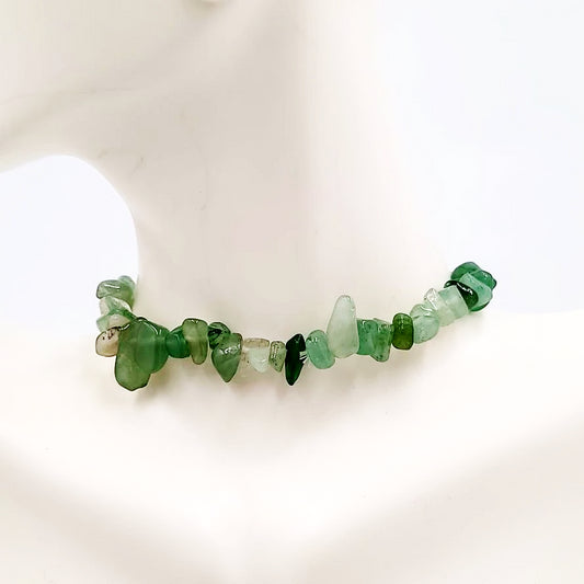 Green Aventurine Chip Bracelet - Elevated Metaphysical