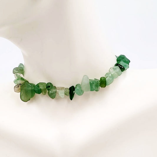 Green Aventurine Chip Bracelet - Elevated Metaphysical