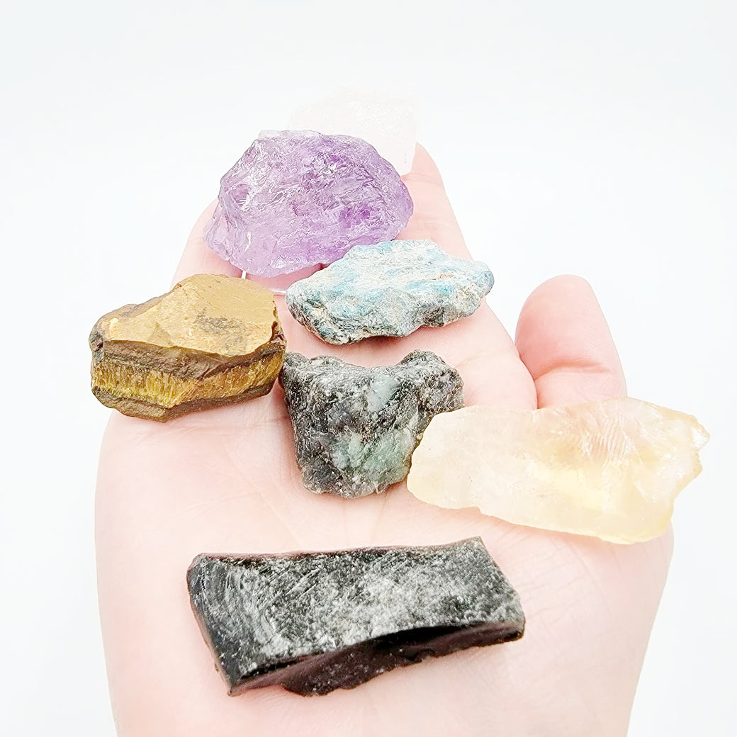 Balance Me Bruja Chakra Rough Stone Set - Elevated Metaphysical