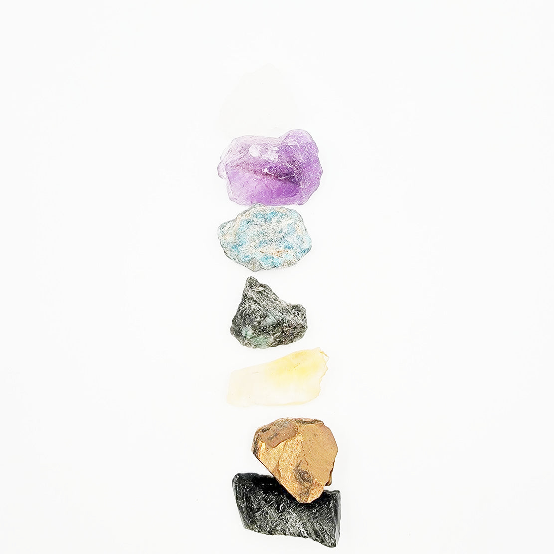 Balance Me Bruja Chakra Rough Stone Set - Elevated Metaphysical