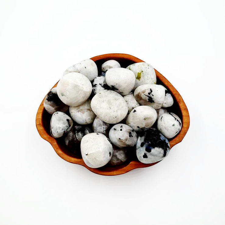 Rainbow Moonstone Tumbled Stone - Elevated Metaphysical