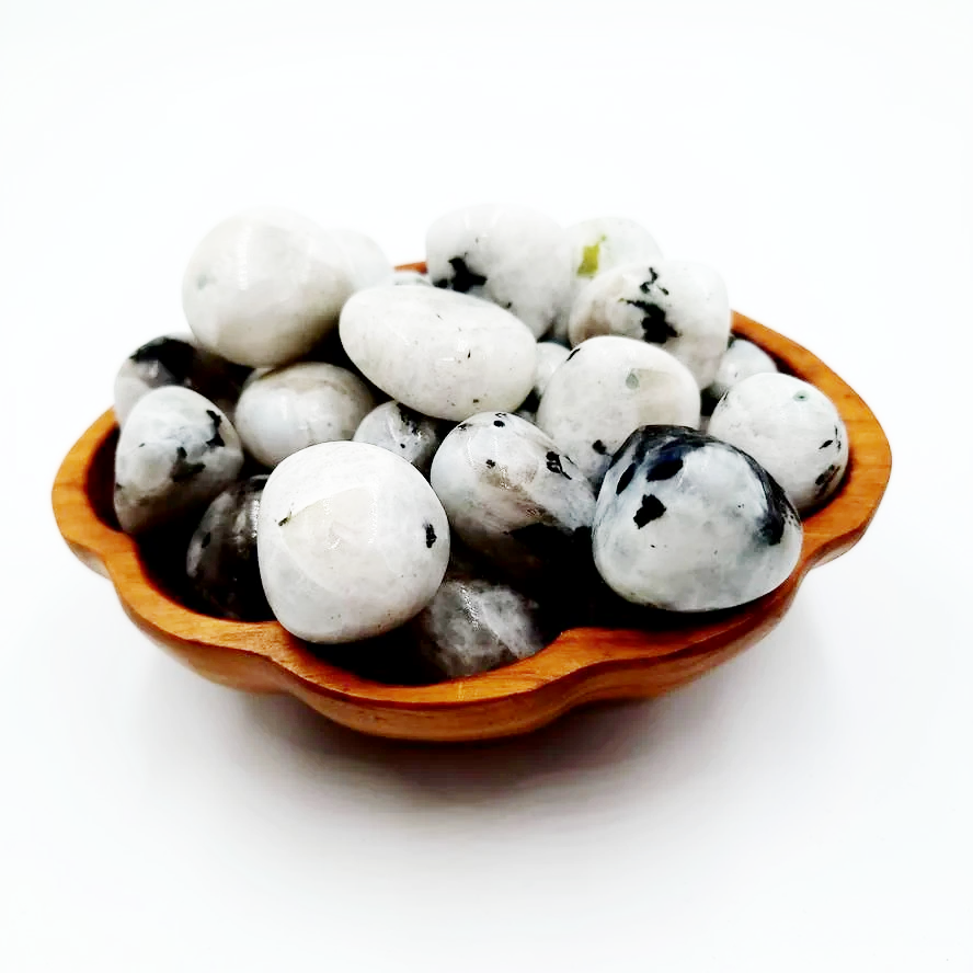 Rainbow Moonstone Tumbled Stone - Elevated Metaphysical