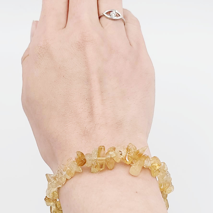 Citrine Chip Bracelet - Elevated Metaphysical