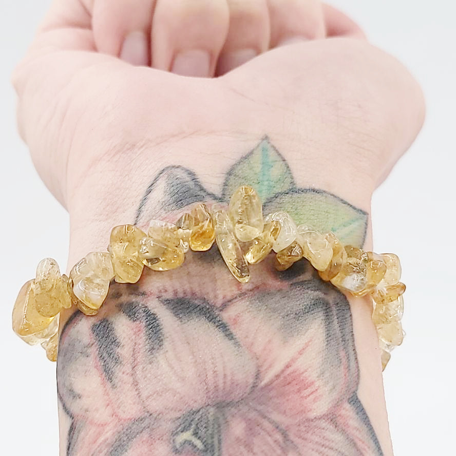 Citrine Chip Bracelet - Elevated Metaphysical