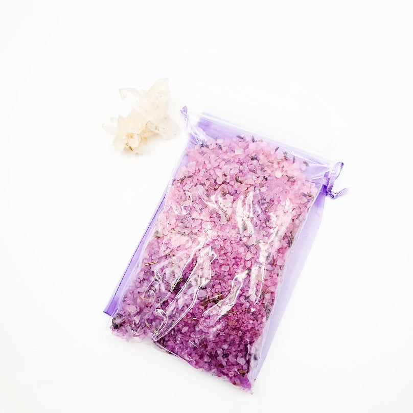 Lavender Squared Bath Salt Mix