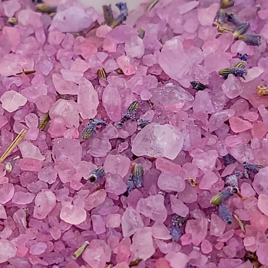 Lavender Squared Bath Salt Mix