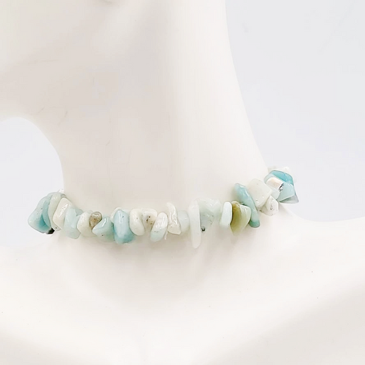 Amazonite Chip Bracelet