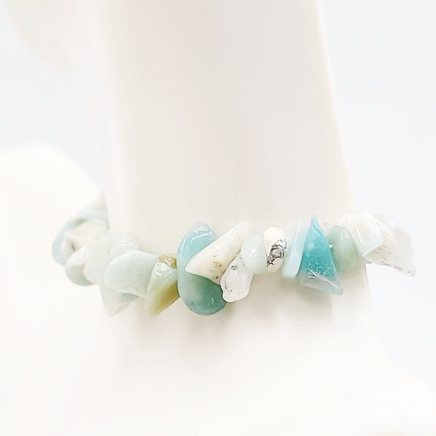 Amazonite Chip Bracelet