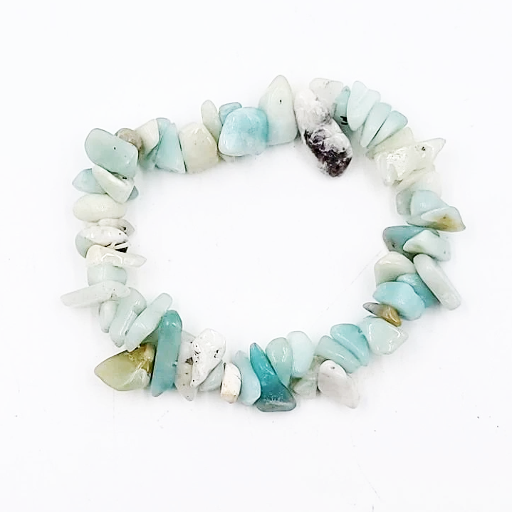 Amazonite Chip Bracelet