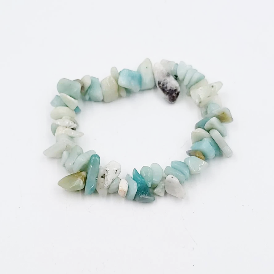 Amazonite Chip Bracelet