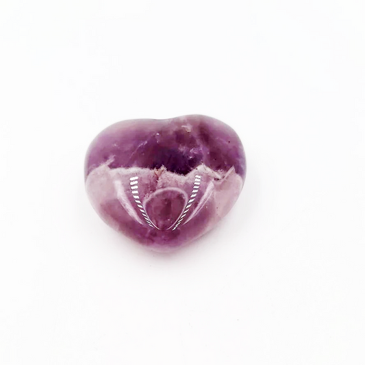 Auralite-23 Heart Stone Auralite Heart