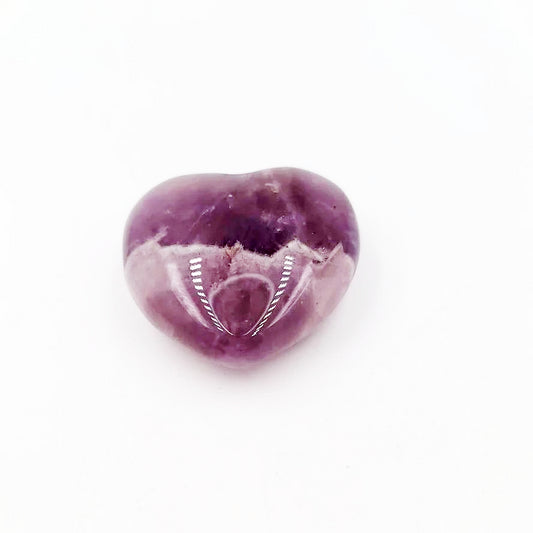 Auralite-23 Heart Stone Auralite Heart