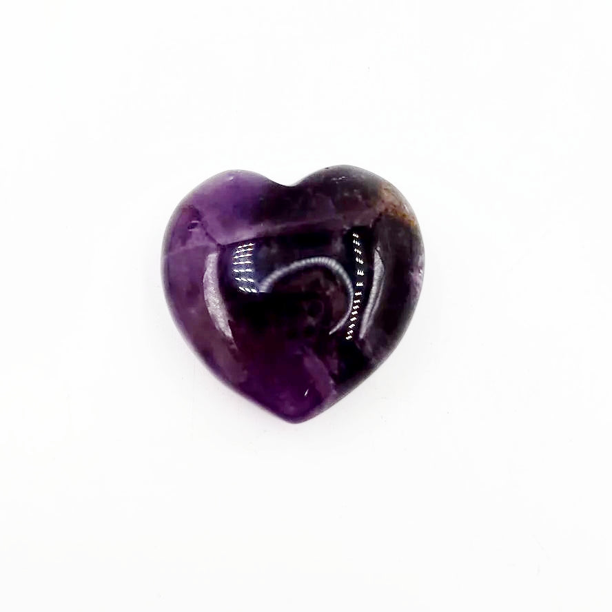 Auralite-23 Heart Stone Auralite Heart