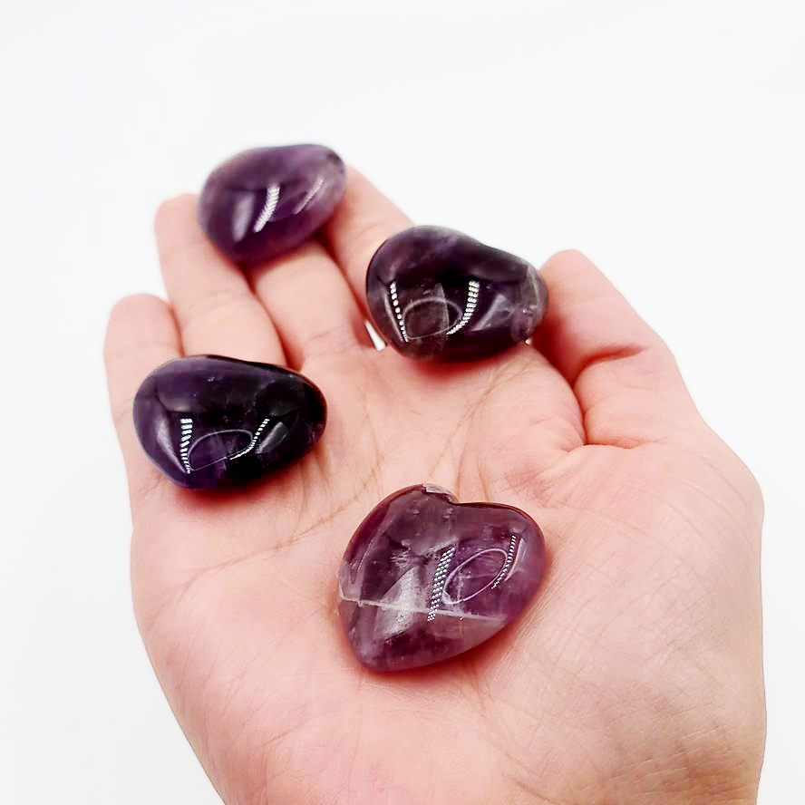 Auralite-23 Heart Stone Auralite Heart