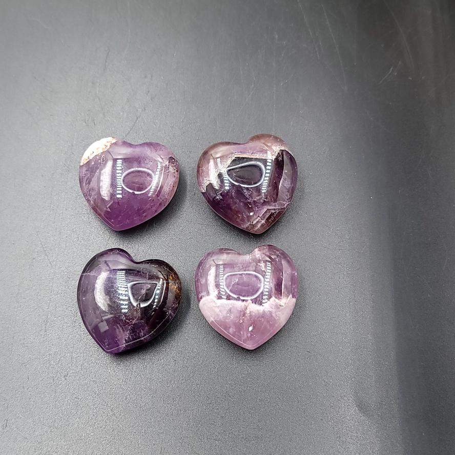 Auralite-23 Heart Stone Auralite Heart