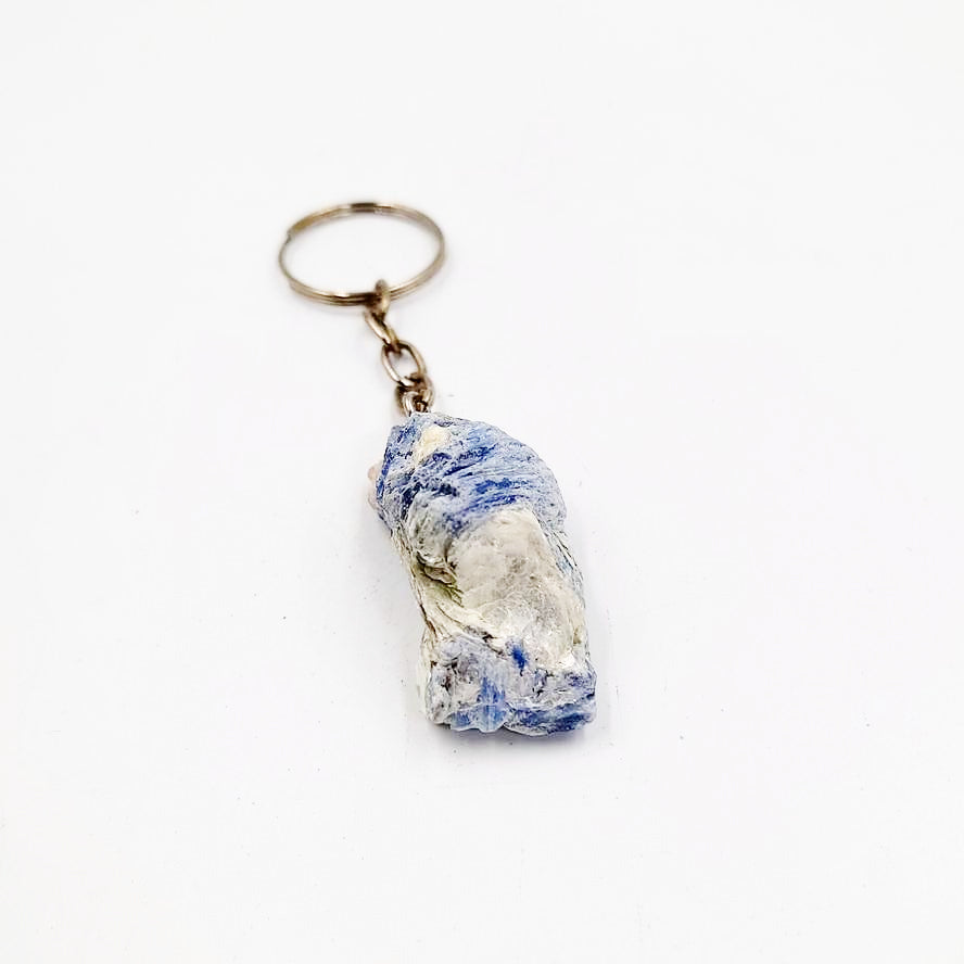 Blue Kyanite Keychain Rough Blade - Elevated Metaphysical