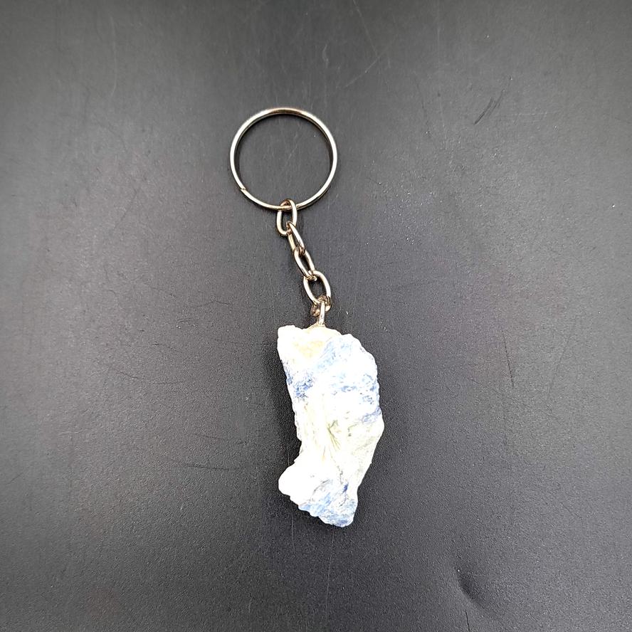 Blue Kyanite Keychain Rough Blade - Elevated Metaphysical