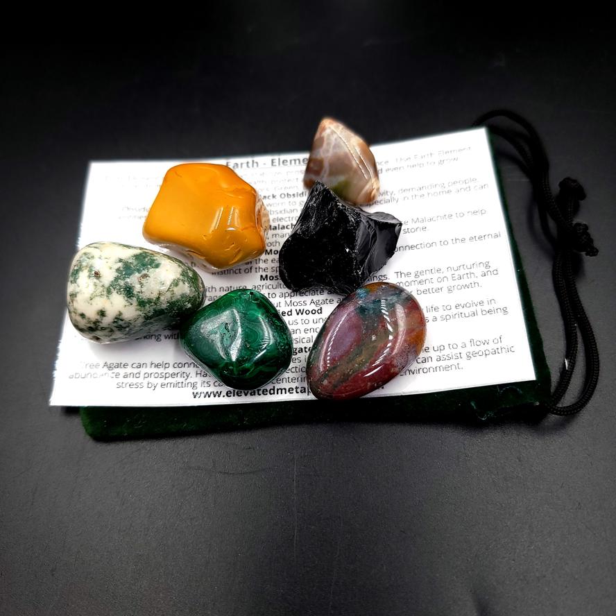 Earth - Element Stone Set - Elevated Metaphysical