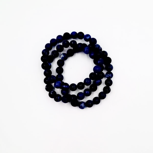 Sodalite Bead Bracelet 8mm