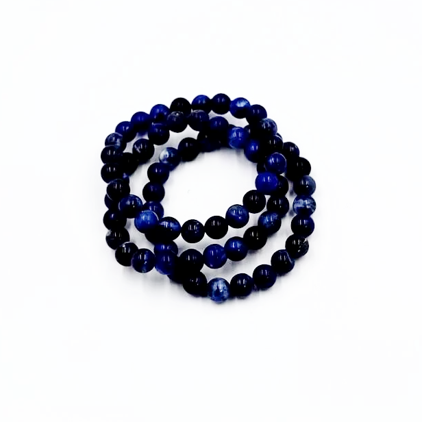 Sodalite Bead Bracelet 8mm