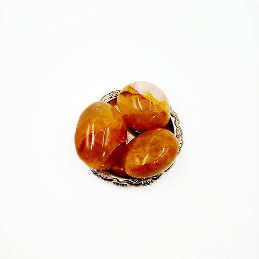 Golden Healer Palm Stone Gallet - Elevated Metaphysical