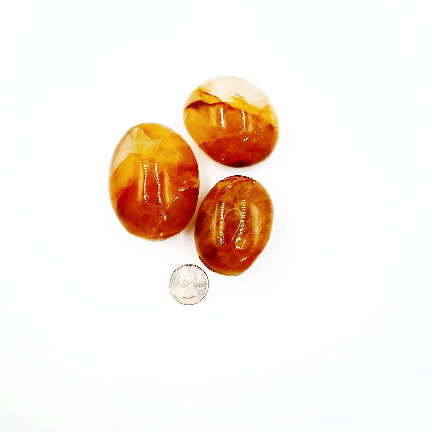 Golden Healer Palm Stone Gallet - Elevated Metaphysical