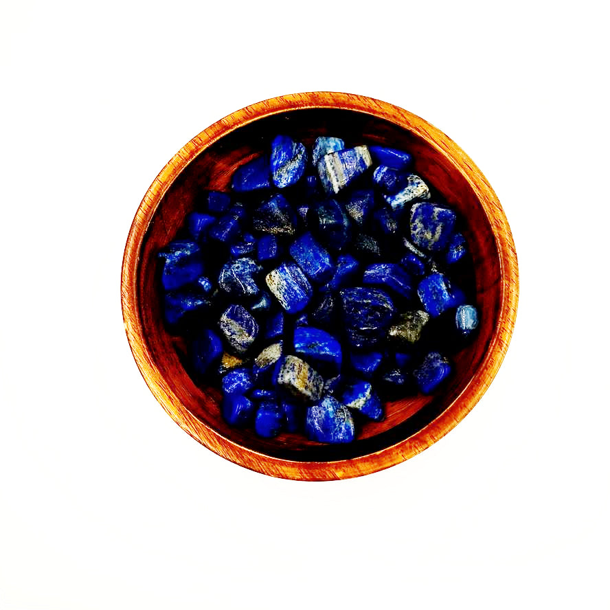 Lapis Lazuli Tumbled Stone - Elevated Metaphysical