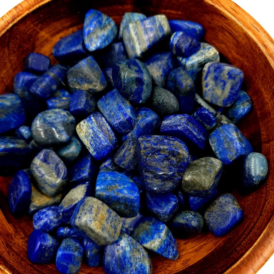 Lapis Lazuli Tumbled Stone - Elevated Metaphysical