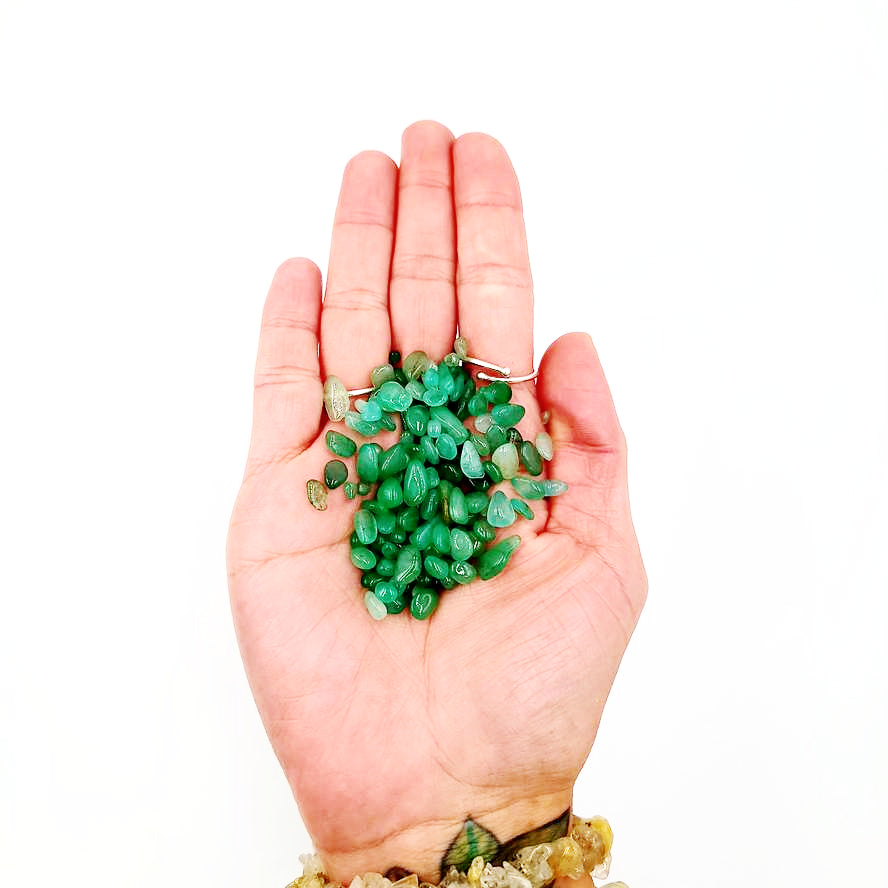 Green Aventurine Chips - Elevated Metaphysical