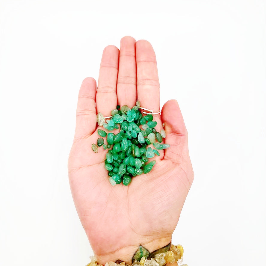 Green Aventurine Chips - Elevated Metaphysical