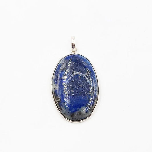 Lapis Lazuli Pendant Sterling Silver - Elevated Metaphysical