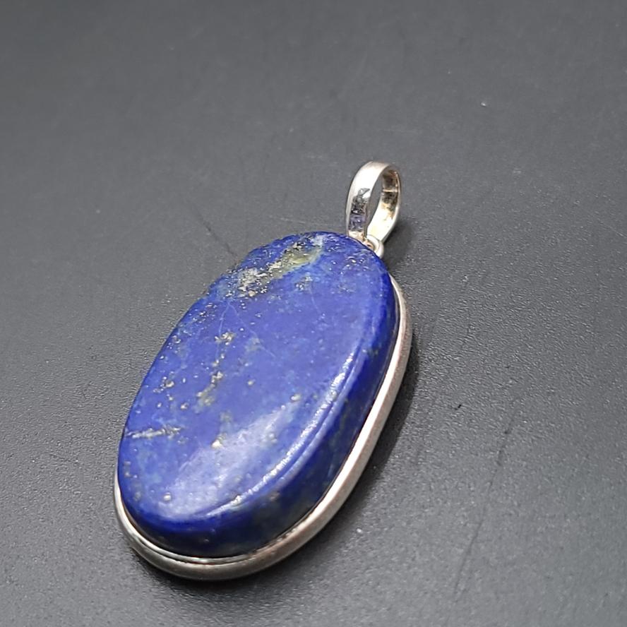 Lapis Lazuli Pendant Sterling Silver - Elevated Metaphysical