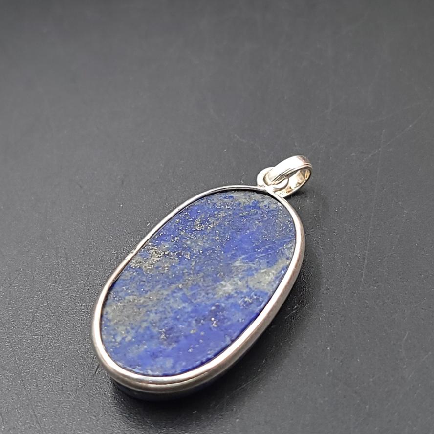 Lapis Lazuli Pendant Sterling Silver - Elevated Metaphysical