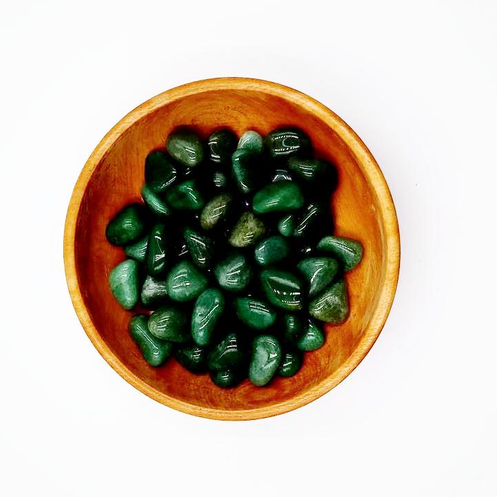 Green Aventurine Tumbled Stone - Elevated Metaphysical