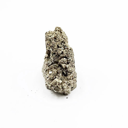 Pyrite Rough Cut Base Specimen Geode Stand "Small" - Elevated Metaphysical