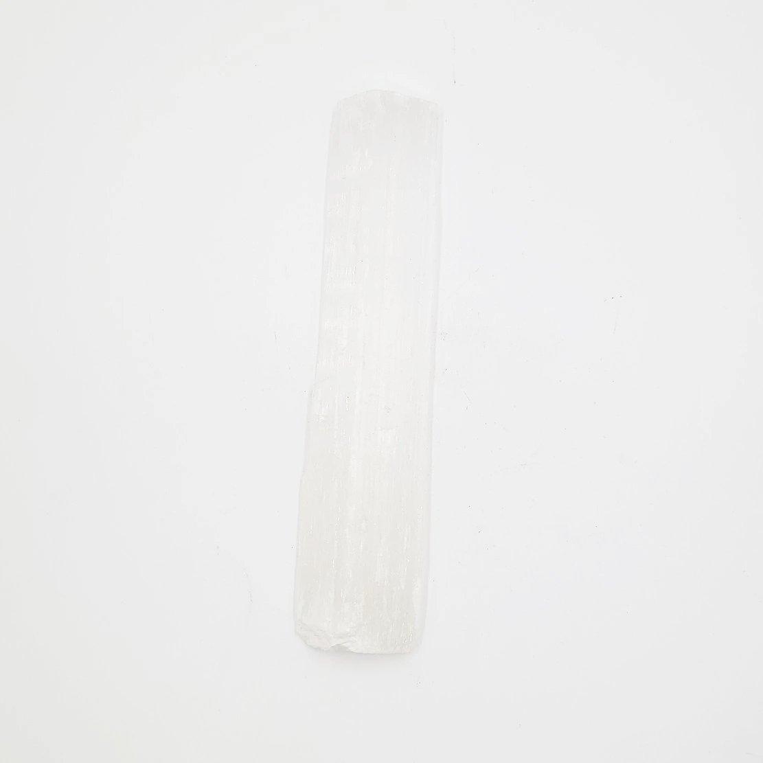 Selenite Plate Stick Rough 5.5" 14cm 100-200g - Elevated Metaphysical